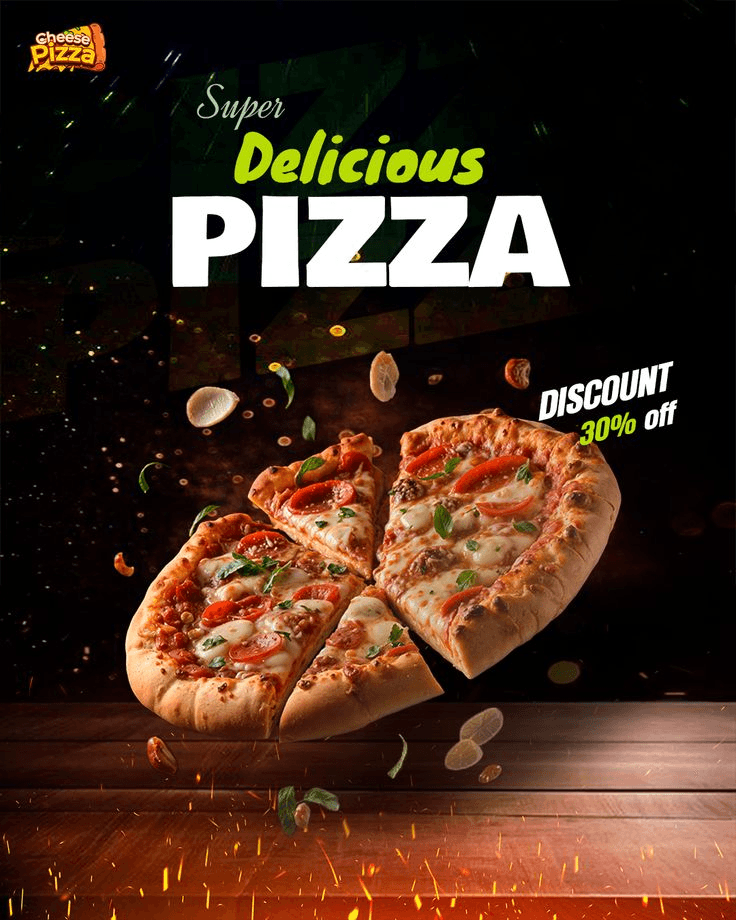 Pizza Poster Design